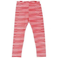 Garnamama Legginsy Dziewczęce Christmas, 110, Białe/Czerwone. Czerwone legginsy dziewczęce marki Garnamama, z jeansu. W wyprzedaży za 22,00 zł.