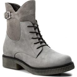 Botki SERGIO BARDI - Grosseto FW127266217JN 609. Szare botki damskie zamszowe marki Sergio Bardi. W wyprzedaży za 219,00 zł.