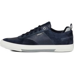 Geox tenisówki męskie Kaven 44 ciemnoniebieskie. Niebieskie trampki męskie Geox, na wiosnę, bez wzorów, bez zapięcia. Za 429,00 zł.