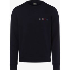 Lacoste - Męska bluza nierozpinana, niebieski. Niebieskie bluzy męskie Lacoste, s, z haftami, bez kołnierzyka, bez rękawów, bez kaptura. Za 579,95 zł.