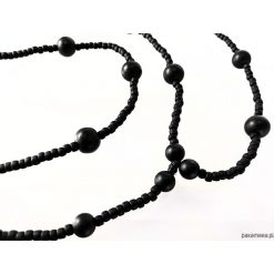 Męski Naszyjnik BOHO - Black Lava. Czerwone naszyjniki męskie Pakamera. Za 125,00 zł.