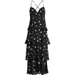 Bardot DALIA TIERED Długa sukienka midnight. Czarne długie sukienki Bardot, s, z materiału, z długim rękawem. Za 429,00 zł.
