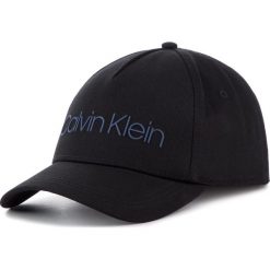 Czapka z daszkiem CALVIN KLEIN - Silver Contrast Trucker Cap K50K504665 001. Czarne czapki męskie Calvin Klein, bez wzorów, z bawełny. Za 159,00 zł.