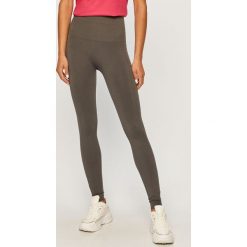 LaBellaMafia - Legginsy. Szare spodnie damskie LABELLAMAFIA, s, z nadrukiem, z elastanu. Za 269,90 zł.