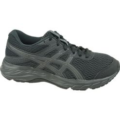 Asics Gel-Contend 6 1012A570-002. Czarne buty sportowe damskie Asics, z materiału, do biegania. W wyprzedaży za 219,99 zł.