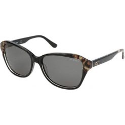Okulary przeciwsłoneczne "GU7510" w kolorze czarno-brązowym. Pomarańczowe okulary przeciwsłoneczne damskie marki Hugo Boss, Valentino, Guess, wakacyjne. W wyprzedaży za 169,95 zł.