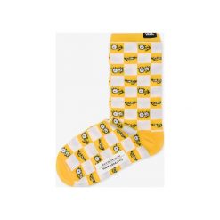 Vans The Simpsons Skarpetki Żółty. Żółte skarpetki damskie Vans, bez wzorów, z elastanu. Za 76,95 zł.