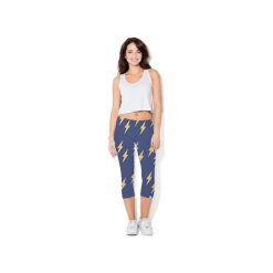 Legginsy CP-011 113. Legginsy sportowe damskie Colour pleasure, bez wzorów, z dzianiny, na fitness i siłownię. Za 99,00 zł.