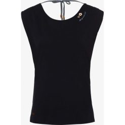 Ragwear - Koszulka damska – Greta, niebieski. Niebieskie koszulki damskie Ragwear, na imprezę, s, bez wzorów, bez kołnierzyka, bez rękawów. Za 129,95 zł.