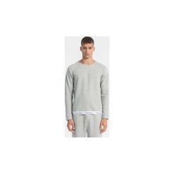 Bluzy Calvin Klein Jeans 000NM1359E SWEATSHIRT. Szare bluzy męskie Calvin Klein Jeans, s, bez wzorów, z jeansu, bez kołnierzyka, bez rękawów, bez kaptura. Za 229,39 zł.