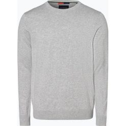 Scotch & Soda - Sweter męski z dodatkiem kaszmiru, szary. Szare swetry męskie marki Scotch & Soda, m, bez wzorów, z kaszmiru, z kontrastowym kołnierzykiem, bez kaptura. Za 349,95 zł.