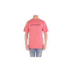 T-shirty z krótkim rękawem Paura PM1006S47002601. Różowe t-shirty męskie Paura, s, bez wzorów, bez kołnierzyka, krótkie. Za 223,96 zł.