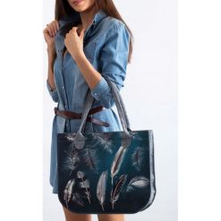 TOREBKA TORBA NA ZAKUPY EKO SHOPPER BAG POLIESTER. Torby damskie na zakupy LORENTI, bez wzorów, z poliesteru, biznesowe, na ramię, bez dodatków. W wyprzedaży za 89,90 zł.