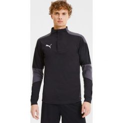 Puma teamFINAL 21 Kurtka Czarny. Czarne płaszcze męskie Puma, na wiosnę, s, bez wzorów, z poliesteru, bez kaptura. Za 326,95 zł.