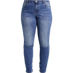 Boyfriendy damskie: Junarose JRFIVE STRIPE TRIM Jeansy Slim Fit medium blue denim