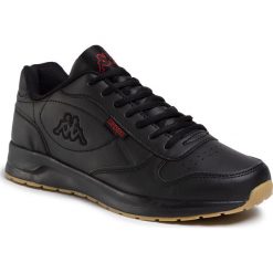 Sneakersy KAPPA - Base II 242492 Black 1111. Czarne sneakersy męskie Kappa, bez zapięcia. W wyprzedaży za 129,00 zł.