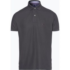 Tommy Hilfiger - Męska koszulka polo, szary. Szare koszulki polo męskie TOMMY HILFIGER, l. Za 299,95 zł.