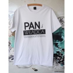 T-shirty męskie: Pan i władca wszechświata, t-shirt dla niego