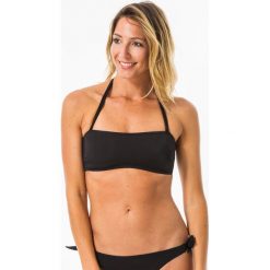 Góra kostiumu kąpielowego LAURA damska. Czarne t-shirty damskie OLAIAN, bez wzorów, z elastanu, sportowe, bez kołnierzyka. Za 39,99 zł.