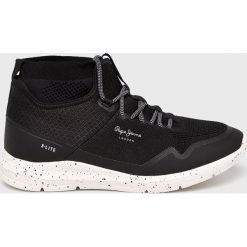 Pepe Jeans - Buty Wade Knitsock. Czarne buty sportowe męskie marki Pepe Jeans, z jeansu. W wyprzedaży za 279,90 zł.