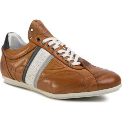Sneakersy CYCLEUR DE LUXE - Crush City CDLM201272 Cognac. Pomarańczowe sneakersy męskie Cycleur De Luxe, na co dzień, bez wzorów, ze skóry, klasyczne, bez zapięcia. Za 599,00 zł.