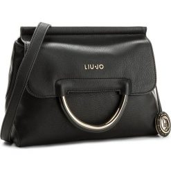 Torebka LIU JO - M Crossbody Lexingt N18031 E0031 Nero 22222. Czarne listonoszki damskie marki Liu Jo. W wyprzedaży za 419,00 zł.