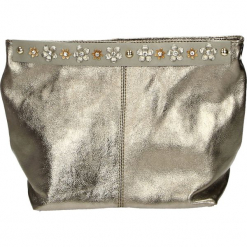 Torba - TA1151 T-L OR. Szare torebki klasyczne damskie Venezia, ze skóry. Za 149,00 zł.