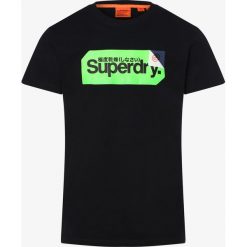 Superdry - T-shirt męski, niebieski. Niebieskie t-shirty męskie Superdry, s, z nadrukiem, z bawełny, bez kołnierzyka. Za 149,95 zł.