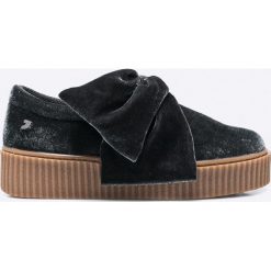 Gioseppo - Buty. Czarne buty sportowe damskie marki Gioseppo, z materiału. W wyprzedaży za 89,90 zł.