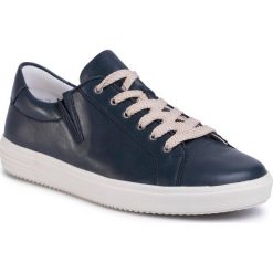 Sneakersy REMONTE - D1402-14 Blau. Niebieskie półbuty damskie Remonte, ze skóry. Za 309,00 zł.
