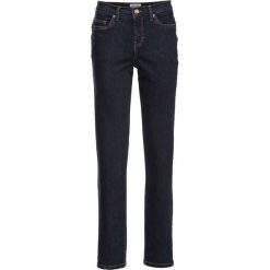 Dżinsy "authentic-stretch" CLASSIC bonprix ciemnoniebieski. Niebieskie boyfriendy damskie bonprix. Za 74,99 zł.