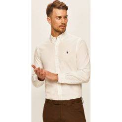 Polo Ralph Lauren - Koszula. Białe koszule męskie Polo Ralph Lauren, s, bez wzorów, z bawełny, casualowe, polo, z długim rękawem. Za 469,90 zł.
