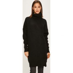 Answear - Sweter. Czarne swetry damskie ANSWEAR, s, bez wzorów, z poliesteru, bez rękawów. W wyprzedaży za 119,90 zł.