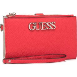 Duży Portfel Damski GUESS - Uptown Chic (VG) Slg SWVG73 01570 SCA. Czerwone portfele damskie Guess, z aplikacjami, ze skóry ekologicznej. Za 279,00 zł.