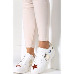 Biało-Złote Sneakersy White Card. Buty sportowe damskie vices. Za 39,99 zł.