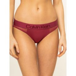 Figi klasyczne Calvin Klein Underwear 000QF5467E. Czerwone figi damskie Calvin Klein Underwear, s, bez wzorów. W wyprzedaży za 79,00 zł.