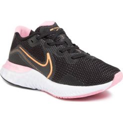 Buty NIKE - Renew Run CK6360 001 Black/Orange Pulse/White/Pink. Czarne buty sportowe damskie Nike, bez wzorów, z tworzywa sztucznego, sportowe, do biegania. Za 379,00 zł.