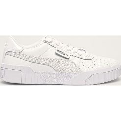 Puma - Buty Cali. Białe buty sportowe damskie Puma, bez wzorów, z gumy, sportowe. Za 399,90 zł.
