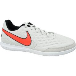 Nike Tiempo Legend 8 Academy IC AT6099-061 buty halowe - halówki męskie białe 46. Białe buty sportowe męskie Nike, ze skóry, bez zapięcia, do piłki nożnej. W wyprzedaży za 269,99 zł.