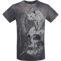 T-shirty męskie z nadrukiem: Gothicana by EMP Rebel Soul T-Shirt szary