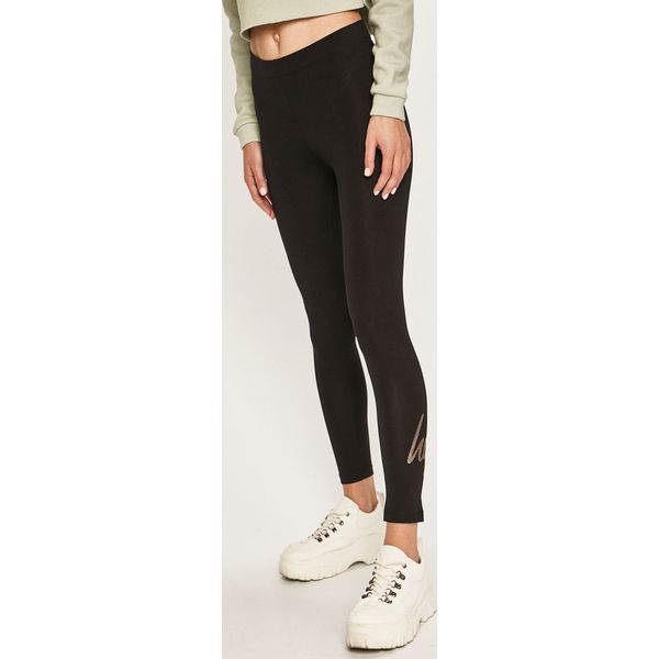 Hype - Legginsy. Czarne spodnie damskie Hype, s, z elastanu. W wyprzedaży za 99,90 zł.