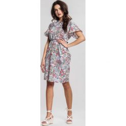 Kremowa Sukienka Callow. Brązowe sukienki damskie other, na lato, xl, bez wzorów, bez kołnierzyka, bez rękawów, midi. Za 44,99 zł.