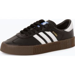 Adidas Originals - Damskie tenisówki ze skóry – Sambarose, czarny. Czarne trampki i tenisówki damskie adidas Originals, bez wzorów, ze skóry, bez zapięcia. Za 299,95 zł.