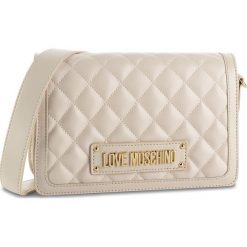 Torebka LOVE MOSCHINO - JC4002PP18LA0110 Avorio. Brązowe listonoszki damskie Love Moschino, bez wzorów, ze skóry ekologicznej, bez dodatków. Za 869,00 zł.