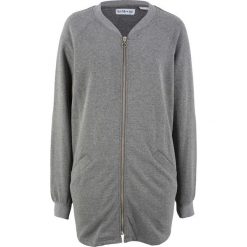 Bluza rozpinana, długi rękaw, z kolekcji Maite Kelly bonprix szary melanż. Szare bluzy rozpinane damskie bonprix, melanż, z długim rękawem, długie. Za 89,99 zł.