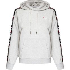 Bluza FILA CLARA. Szare bluzy damskie Fila, s, bez wzorów, prążkowane, bez rękawów, z kapturem. W wyprzedaży za 191,00 zł.