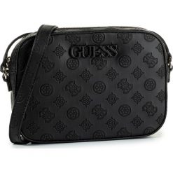 Torebka GUESS - Kamryn (PC) HWPC66 91120 BLA. Czarne listonoszki damskie Guess, na imprezę, z aplikacjami, ze skóry ekologicznej, bez dodatków. Za 419,00 zł.