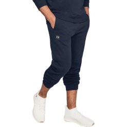 Under Armour Rival Spodnie dresowe Niebieski. Niebieskie spodnie męskie Under Armour, l, bez wzorów, z bawełny. Za 257,95 zł.