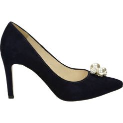 Buty ślubne damskie: Czółenka - 2825 CAM BLU