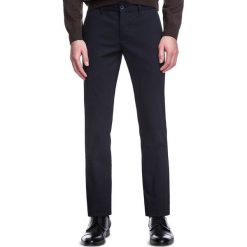 Spodnie STEFANO SMCS030099. Czarne spodnie męskie Giacomo Conti, na co dzień, na zimę, s, bez wzorów, z elastanu, eleganckie. Za 199,00 zł.